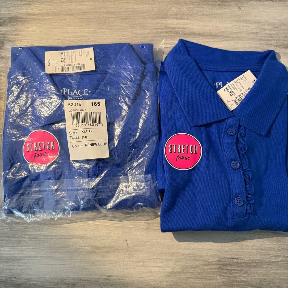 Polo school uniform tops